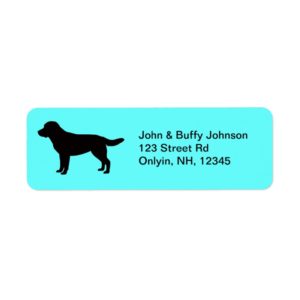Labrador Retriever Address Labels