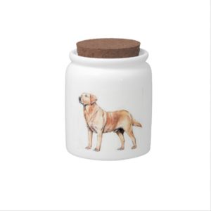 Labrador Retriever Candy Jar