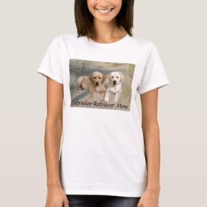 Labrador Retriever Mom T-Shirt Puppies