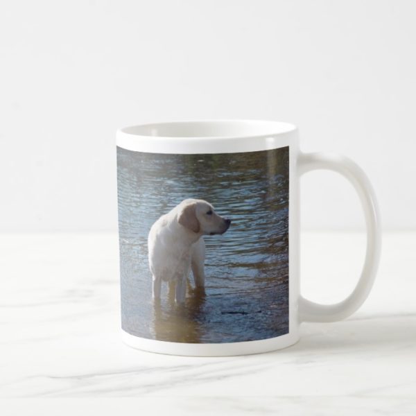 Labrador Retriever Mug At The Lake