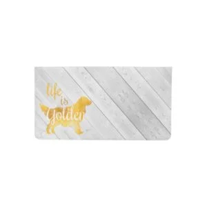 Life is Golden - Golden Retriever Checkbook Cover