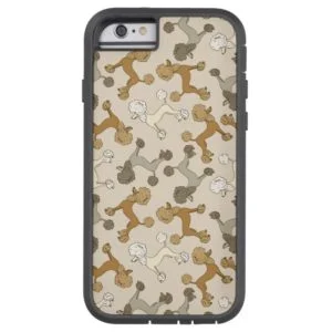 "Oodles of Poodles" French Poodle iPhone Case