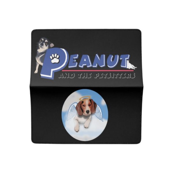 Peanut and the Petsitters with Beagle checkbook Checkbook Cover