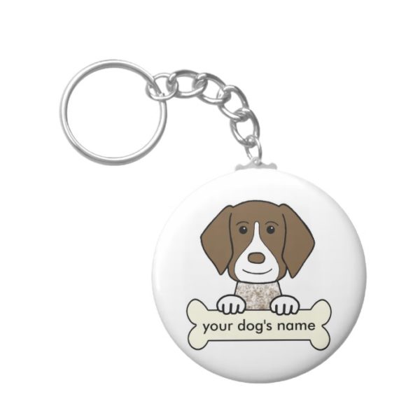 Personalized German Shorthaired Pointer Keychain