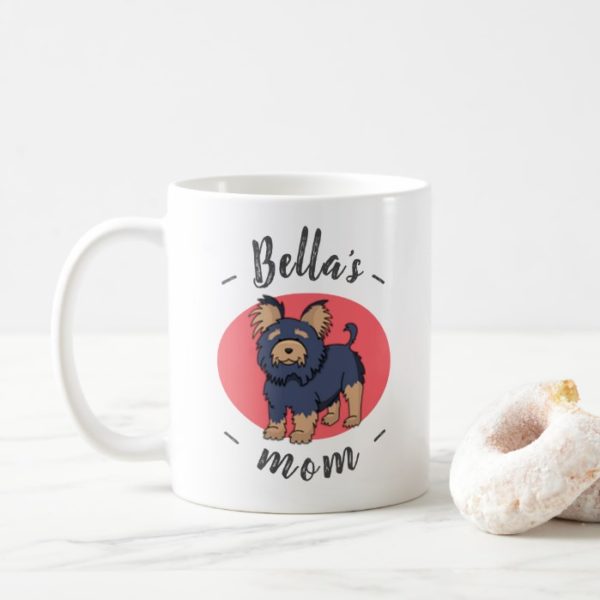 Personalized Yorkie Terrier Mom Mug
