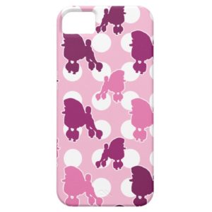 Pink Poodle Polka Dot Case-Mate iPhone Case