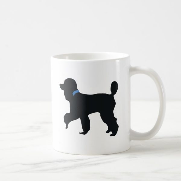 poodle dog coffee mug