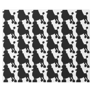 Poodle Dog Wrapping Paper