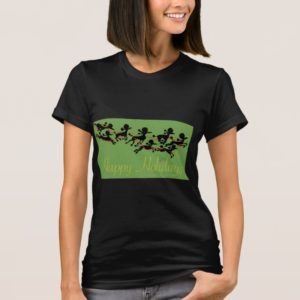 Poodle Holiday card T-Shirt