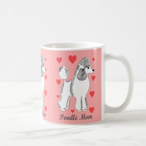 Poodle Mom Pink Mug