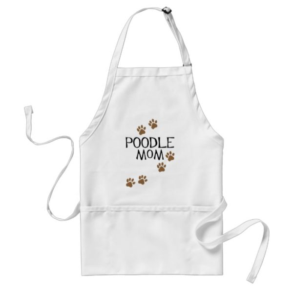 Poodle Mom t-shirts & gifts Adult Apron