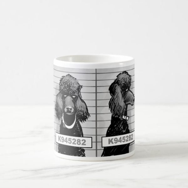 Poodle Mug Shot Mug