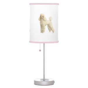 Poodle -- Puppy Clip Desk Lamp
