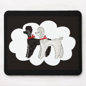 Poodles R In Mouse Pad