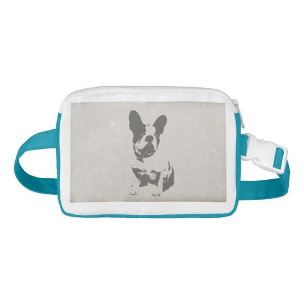 print French bulldog in vintage texture Fanny Pack