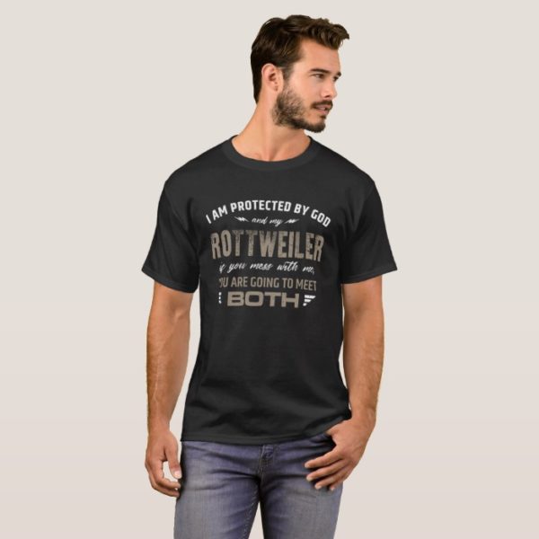 Protected by Rottweiler T-Shirt