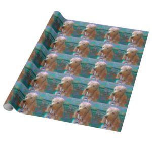 PROUD POODLE WRAPPING PAPER