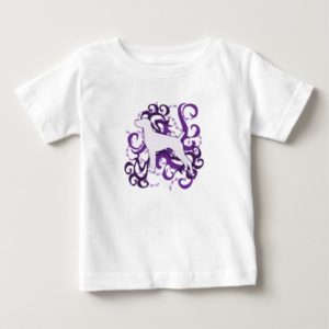 Purple Swirl German Shorthaired Pointer Baby T-Shirt