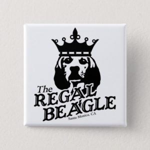 Regal Beagle Pinback Button