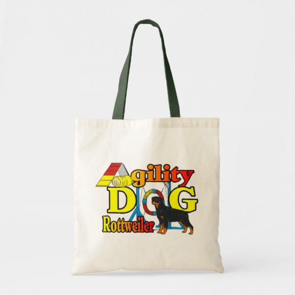 Rottweiler Agility Gifts Tote Bag