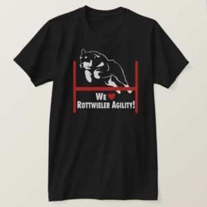 Rottweiler Agility Love T-Shirt