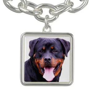 Rottweiler Charm Bracelet