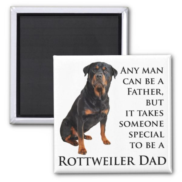 Rottweiler Dad Magnet