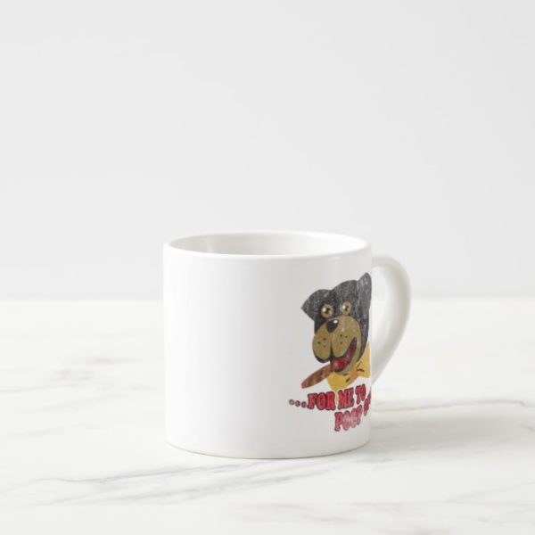 Rottweiler Dog - Triumph Insult Dog Espresso Cup