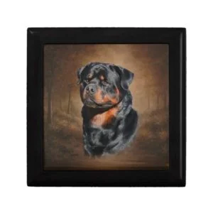 Rottweiler Jewelry Box