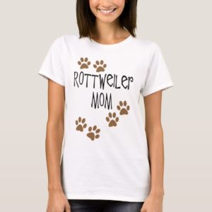 Rottweiler Mom T-Shirt