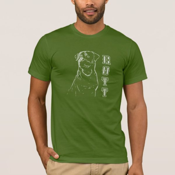 Rottweiler pencil sketch T-Shirt