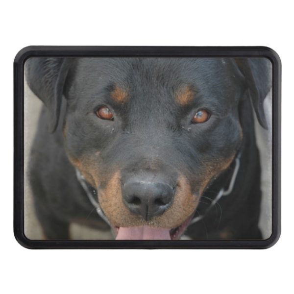 Rottweiler Picture Tow Hitch Cover