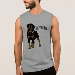 rottweiler sleeveless shirt