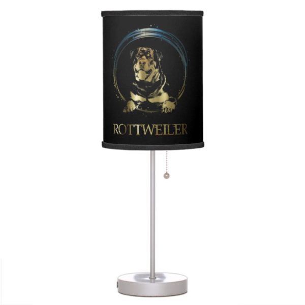 Rottweiler Table Lamp
