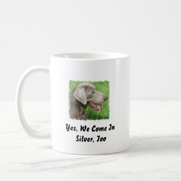Silver Labrador Retriever Mug