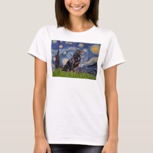 Starry Night - Rottweiler (#6) T-Shirt