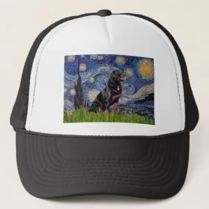 Starry Night - Rottweiler (#6) Trucker Hat