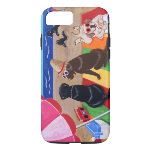 Summer Breeze Labradors Painting Case-Mate iPhone Case