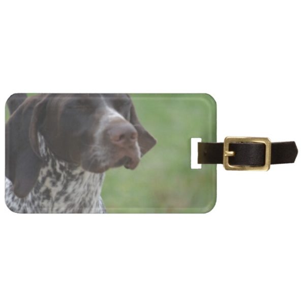 Sweet German Shorthaired Pointer Luggage Tag