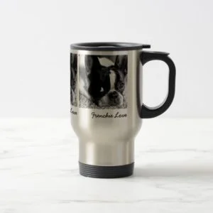 The Frenchie Love Travel Mug