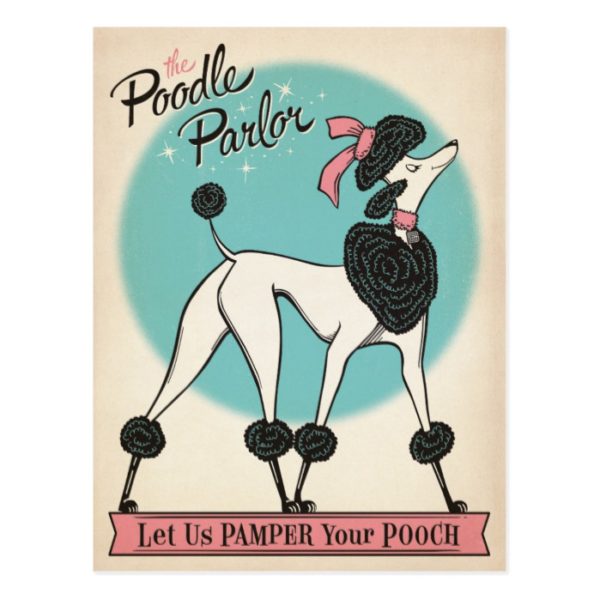 The Poodle Parlor Postcard