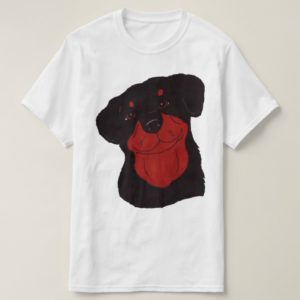 Thoughtful Rottweiler T-Shirt