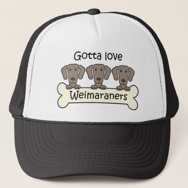 Three Weimaraners Trucker Hat