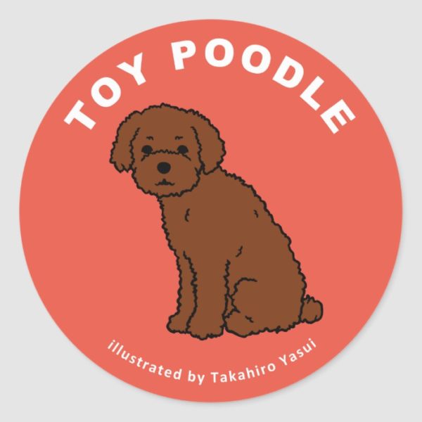Toy Poodle Sticker