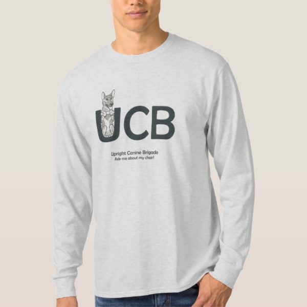 UCB Breeds German Shepherd Men's Long Sleeved T T-Shirt