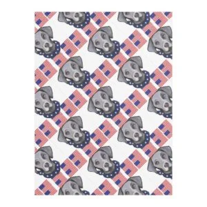 Weimarana Fleece Blanket