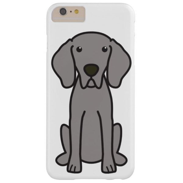 Weimaraner Dog Cartoon Case-Mate iPhone Case