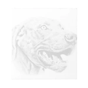 Weimaraner dog notepad