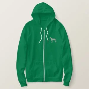 Weimaraner Embroidered Hoodie