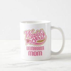 Weimaraner Mom Dog Breed Gift Coffee Mug